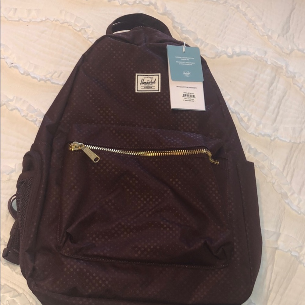 Hegel Supply Co Nova Sprout Plum Dot Check